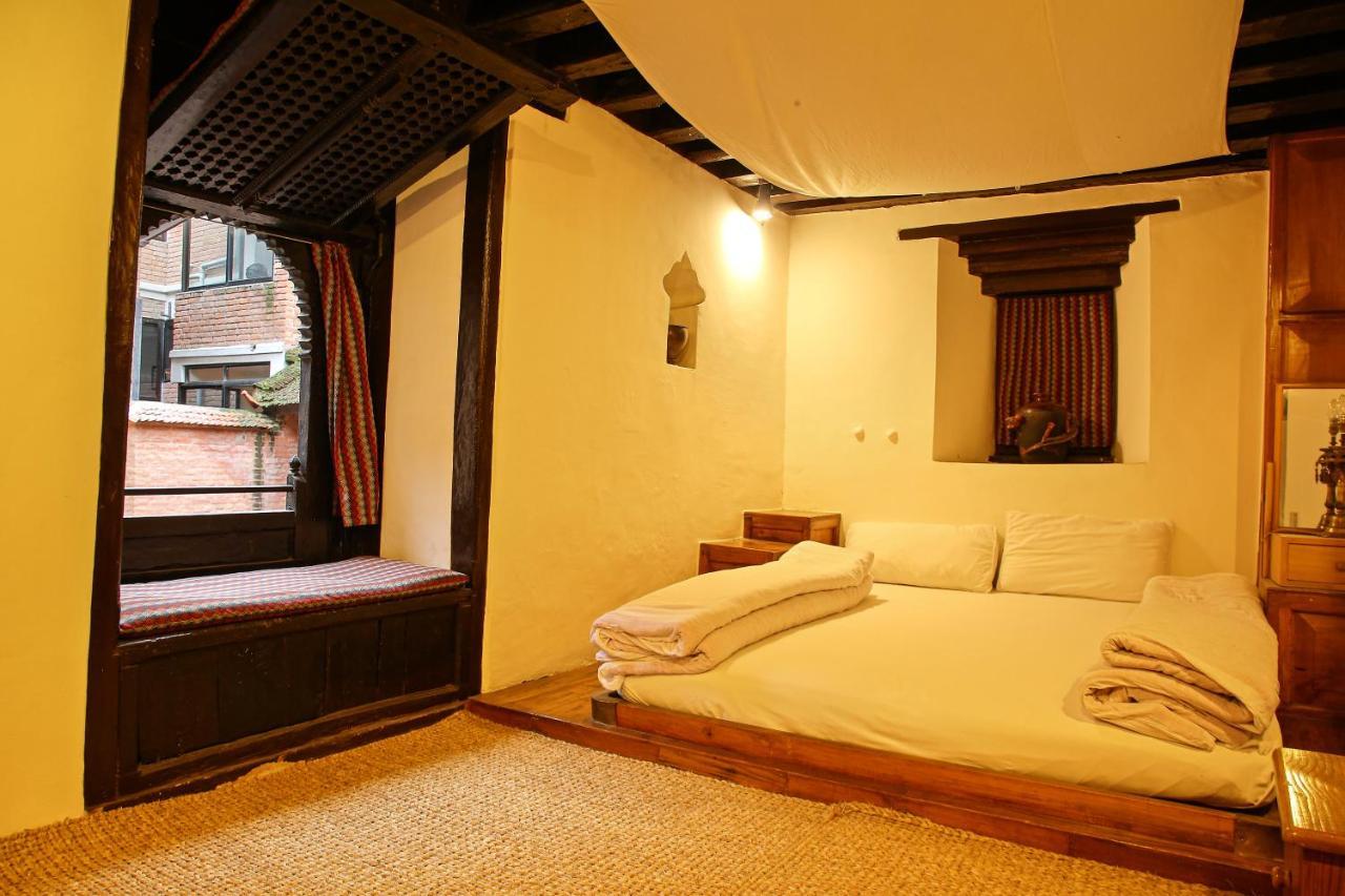 Newa Chen Historic House Unesco Lalitpur Eksteriør bilde