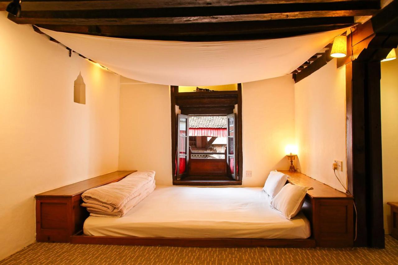 Newa Chen Historic House Unesco Lalitpur Eksteriør bilde