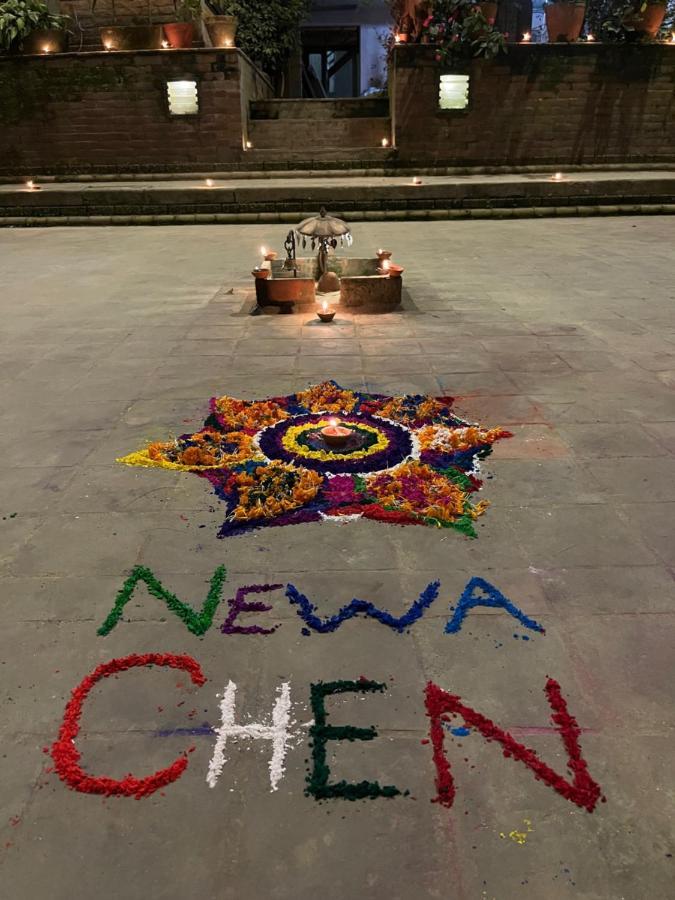 Newa Chen Historic House Unesco Lalitpur Eksteriør bilde